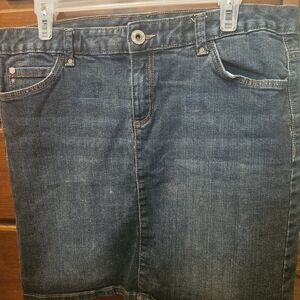 Women's Tommy Hilfiger Jean Skirt